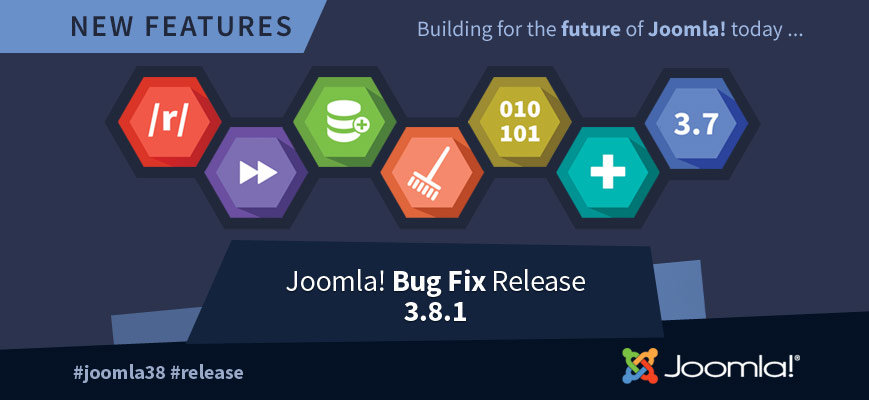 Joomla 3.7.5 Security & Bug Fixes Release