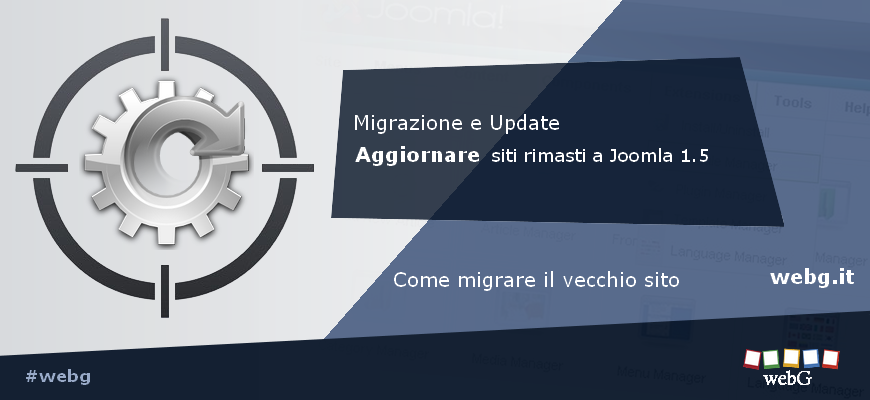 Migrare Joomla 1.5 all'ultima versione