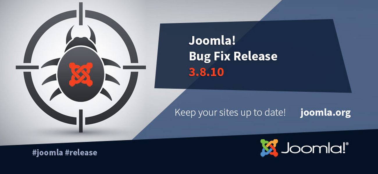 Joomla 3.8.10 Bug Fixes Release
