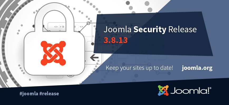 Joomla 3.8.13 Bug Fixes Release
